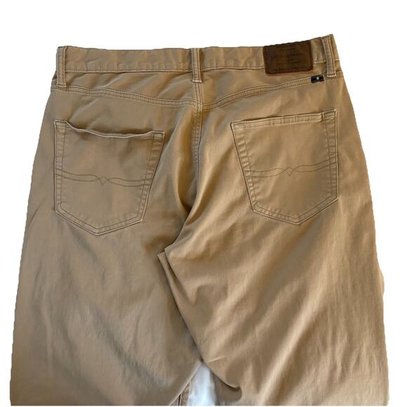 Lucky Brand Men’s 410 Athletic Slim Tan Pants/Jeans Size 34x32 Actual 36x31.5 - Picture 4 of 16